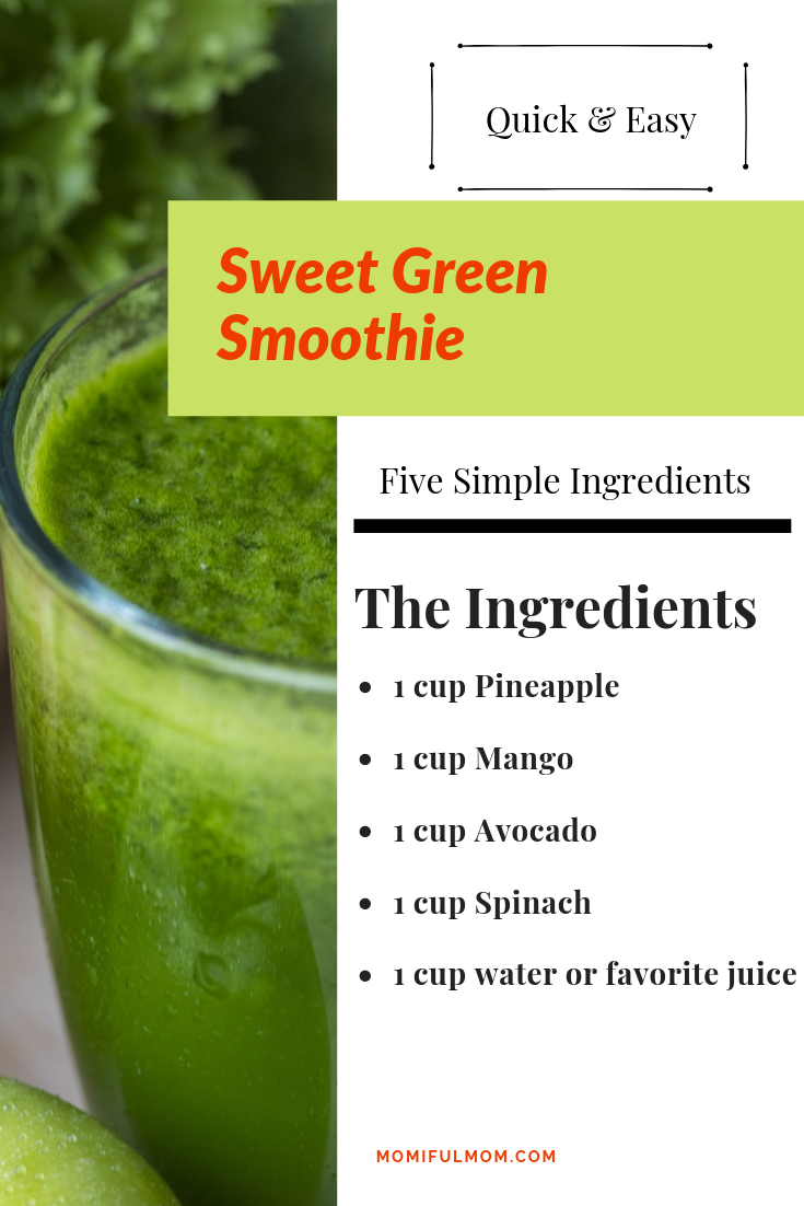 2 Simple Great Tasting Smoothies - MomifulMom