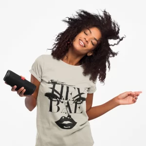Hey Bae Graphic Unisex Softstyle T-Shirt - Trendy Fashion Tee for Everyday Wear