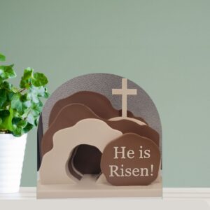 "He Is Risen" Empty Tomb