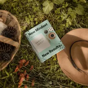 Inspirational Spiral Notebook - 'New Mindset, New Results' for Self-Improvement & Goal Setting