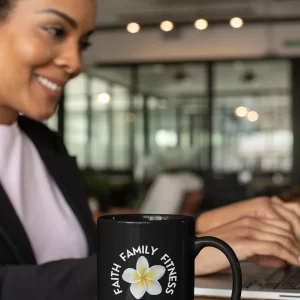 Proverbs 31 Woman Coffee Mug - Faith, Family & Fitness Design