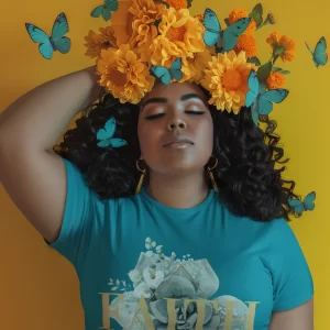 Faith Floral Unisex Softstyle T-Shirt - Inspirational Graphic Tee