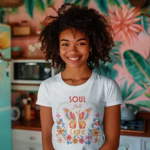 Soul Full of Light Butterfly T-Shirt