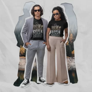 Keep Life Simple Inspirational Unisex T-Shirt