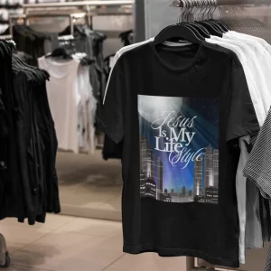 Christian Softstyle T-Shirt - Jesus Is My Life Style Tee